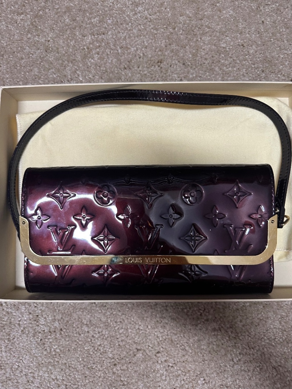 Louis Vuitton Monogram Vernis Rossmore MM